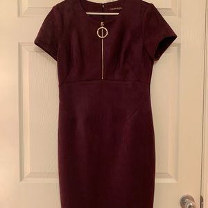 Beautiful purpleish red dress